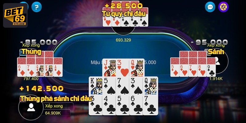 Mẹo chơi xếp thú phé đôi